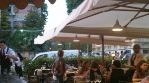 Restaurant in Rome: Ai Bozzi-Outdoor Seating