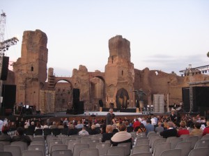 Opera at Terme di Caracalla - Stage