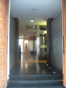 Kami Spa Rome: Entrance