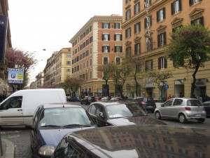 Getting to Rome - Parking is challenging