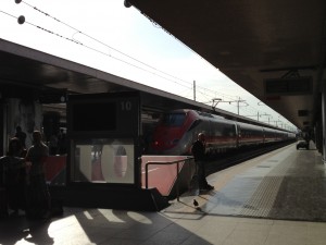 Getting to Rome by Train - FrecciaRossa