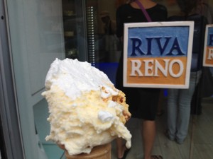 More places to eat in Rome: Riva Reno Gelateria