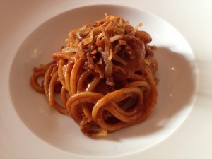 Places to eat in Rome: Osteria Fernanda - Amatriciana