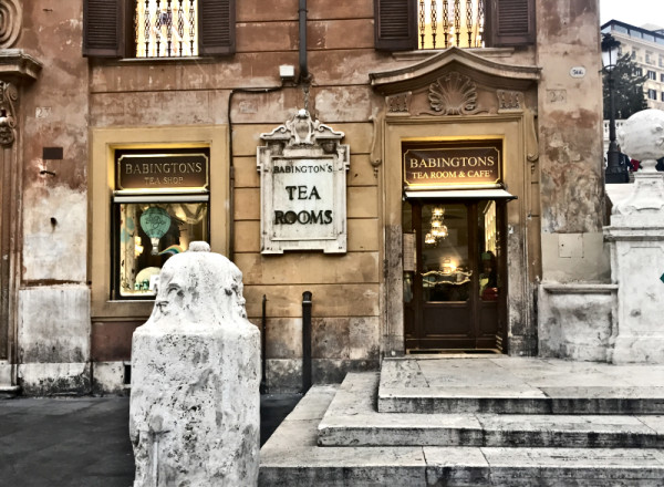 Babingtons Tea Room in Rome